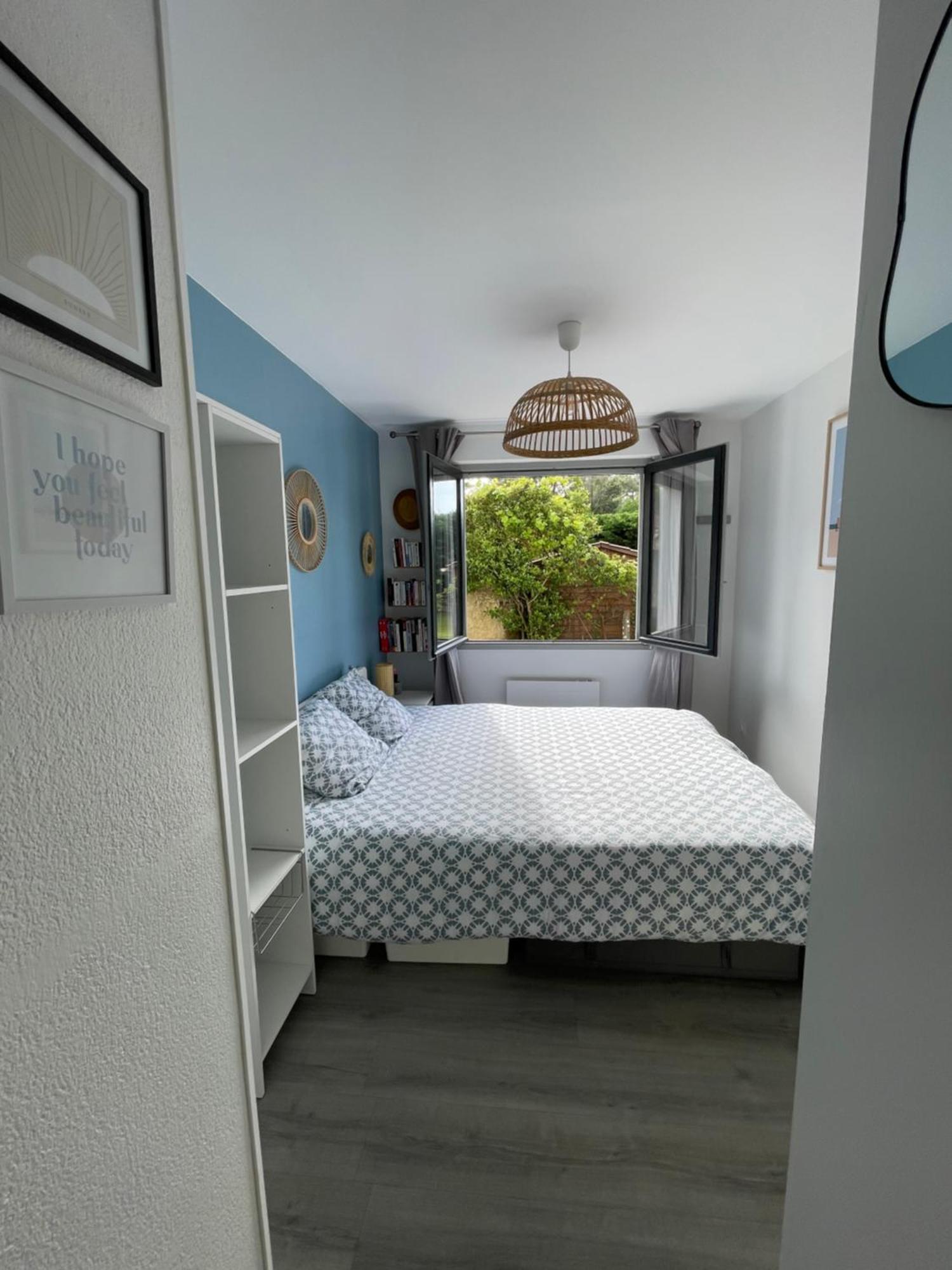 Appartement Avec Chambre, Terrasse Et Jardinet Proche Plage, Foret Pins, Piste Cyclable, Lac 米尼赞海滩 外观 照片
