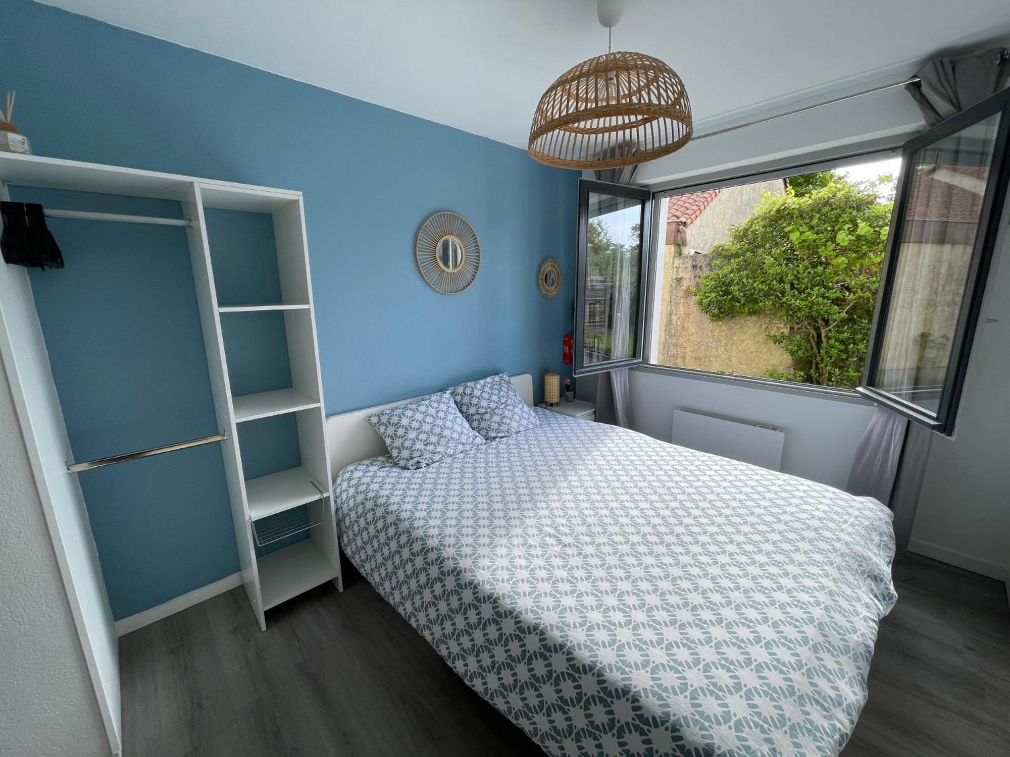 Appartement Avec Chambre, Terrasse Et Jardinet Proche Plage, Foret Pins, Piste Cyclable, Lac 米尼赞海滩 外观 照片